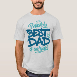 Beste papa van de wereld t-shirt