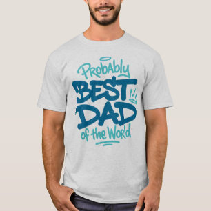 Beste papa van de wereld t-shirt