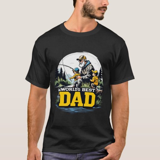 Beste Papa van de Wereld T-shirt (Voorkant)