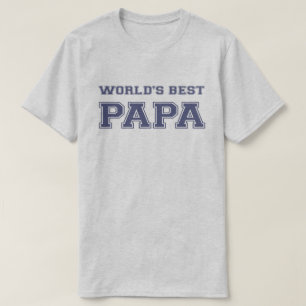Beste Papa van de wereld T-shirt