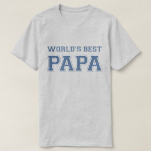 Beste Papa van de wereld T-shirt