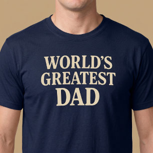 Beste Papa van de Wereld T-shirt