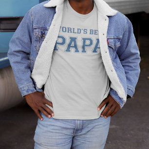 Beste Papa van de wereld T-shirt
