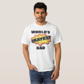 Beste Papa van de Wereld T-shirt (Voorkant volledig)