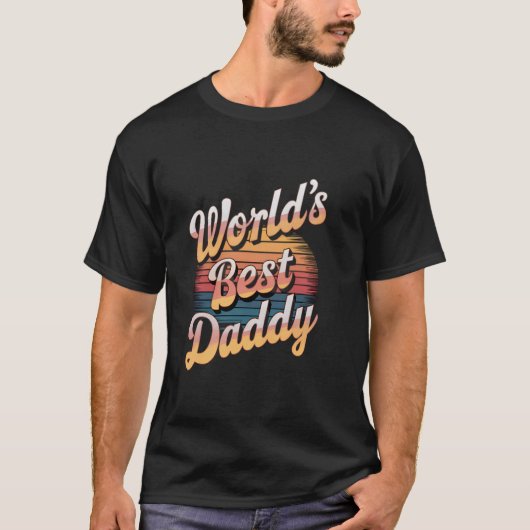 Beste Papa van de Wereld T-shirt (Voorkant)