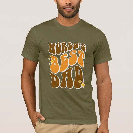 Beste Papa van de Wereld T-shirt (Voorkant)