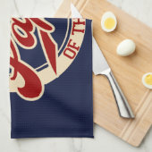 Beste Papa van de wereld Theedoek (Quarter Fold)