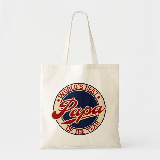 Beste Papa van de wereld Tote Bag (Voorkant)