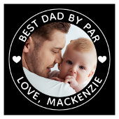BESTE PAPA VAN PAR Foto Persoonlijke Aangepaste Kl Golfballen