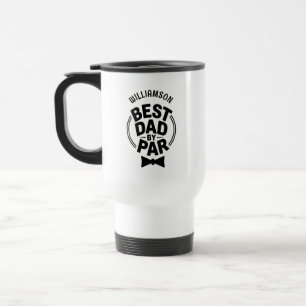 Beste papa van Par Funny Fathers Day Gift voor pap Reisbeker