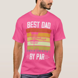 Beste Papa van Par Golfen Vaderdag Golf T-shirt
