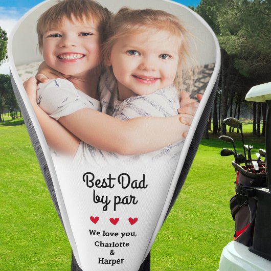 Beste papa van Par Golfer Creëer Unique Custom Fot Golfheadcover