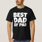 BESTE PAPA VAN PAR GOLFER T-SHIRTS (Voorkant)