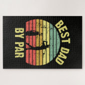 Beste papa van Par Legpuzzel (Horizontaal)