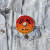 Beste Papa van Par Ronde Button 7,6 Cm (In situ)