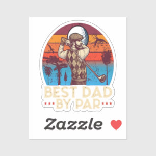 Beste Papa Van Par Sticker