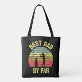 Beste Papa Van Par Tote Bag (Achterkant)