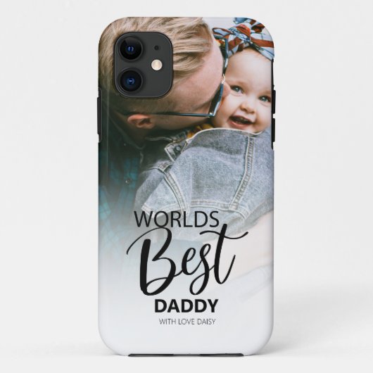 Beste papa van werelden | Foto Case-Mate iPhone Case (Achterkant)