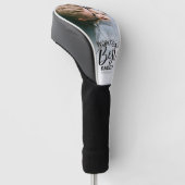Beste papa van werelden | Foto Golfheadcover (Schuin)