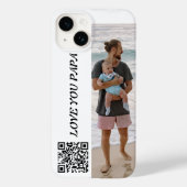 Beste papa van werelden | Foto Hoesje-Mate iPhone  Case-Mate iPhone Case (Achterkant)
