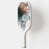 Beste papa van werelden | Foto Pickleball Paddle (Links)