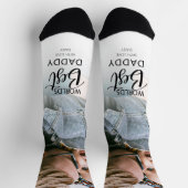 Beste papa van werelden | Foto Sokken (Top)