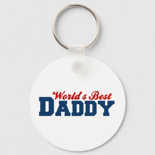 Beste papa van werelden sleutelhanger (Voorkant)