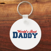 Beste papa van werelden sleutelhanger (Voorkant)
