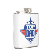 Beste Papa Vliegtuig Heupfles (Rechts)