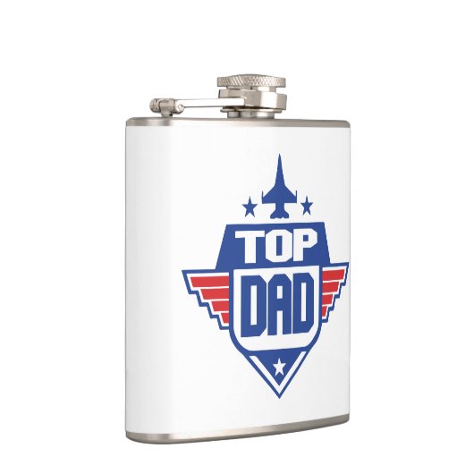 Beste Papa Vliegtuig Heupfles (Rechts)