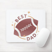 Beste Papa Voetbal  Muismat (Met muis)