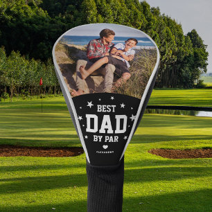 Beste Papa Volgens Par Foto Vaderdag Golfheadcover