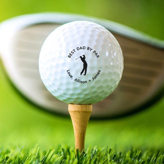 Beste Papa Volgens Par Golfballen