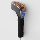 Beste Papa volgens Par Golfheadcover (Schuin)