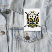 “Beste papa volgens par” thema Button (Insitu)