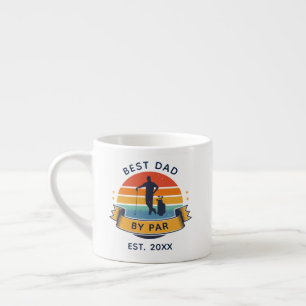 Beste papa volgens par Vaderdag golf sportliefhebb Espresso Kop