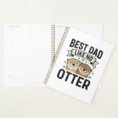 Beste Papa Zoals Geen Otter Schattige Otter Vaderd Planner (Display)