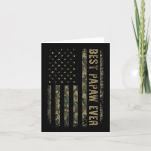Beste papaja ooit camouflage Amerikaanse vlag vade Kaart