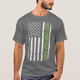 beste papaver ooit Amerikaanse vlag op 4 juli vade T-shirt