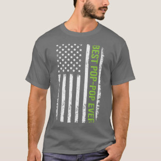 beste papaver ooit Amerikaanse vlag op 4 juli vade T-shirt