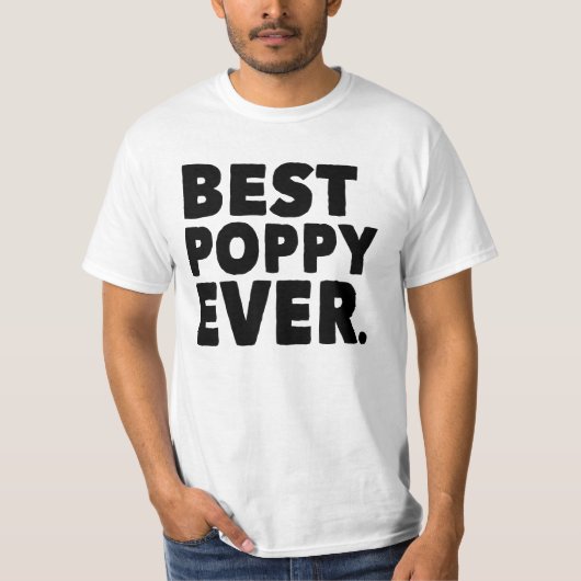 Beste papaver ooit. t-shirt (Voorkant)