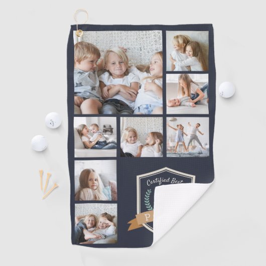 Beste papaver op papier | Fotocollage Golfhanddoek (Insitu)