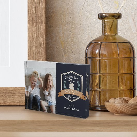 Beste papaver op papier | Golf Grandpa Fotoblokken