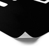 Beste Papaw van de wereld ooit | Vader Gift Poster (Hoek)