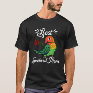 Beste papegaai mam ik Fischers lovebird T-shirt