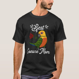 Beste papegaai mam ik jenday conure t-shirt