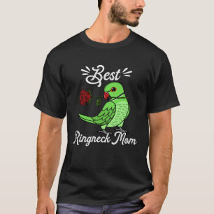 Beste papegaaienmoeder I Groene Indische Halsbandp T-shirt