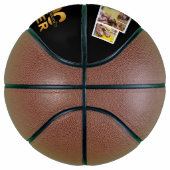 Beste Papi Ever Aangepaste Familie 5 Foto met Name Basketbal (Rechts)