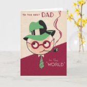  beste papieren Vaderdag Kaart (Gele Bloem)