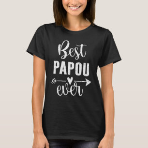 Beste Papou ooit Vaderdag Cadeau voor opa M T-shirt